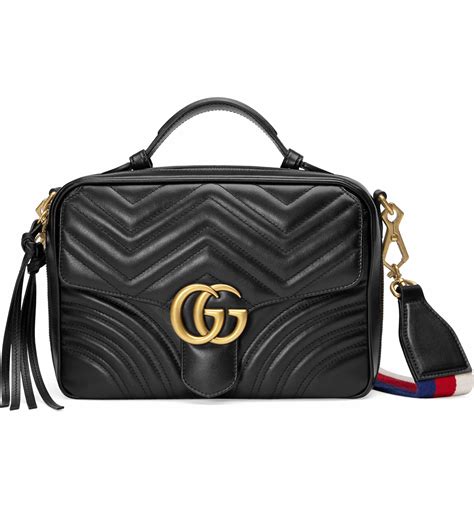 gucci marmont camera bag strap too long|gucci marmont matelassé shoulder bag.